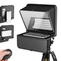 LENSGO TC7S Portable Teleprompter for Phone, Mini with Remote, iPhone & Android
