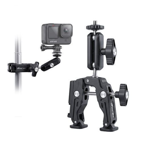 HF-17 Magic Arm & Super Clamp, 360° Ball Head, 1/4" & 3/8" Thread Mount