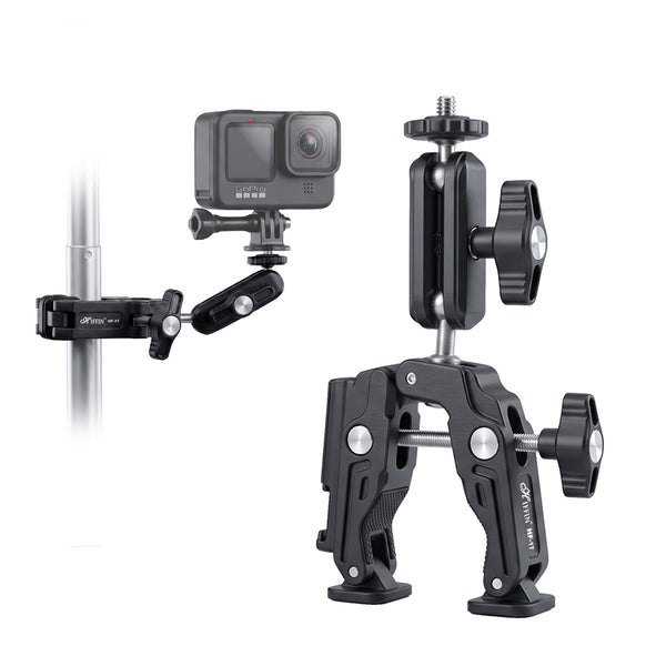 HF-17 Magic Arm & Super Clamp, 360° Ball Head, 1/4" & 3/8" Thread Mount