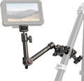 HD02 10" Magic Arm Super Clamp, Camera Mount, 1/4" 3/8"Pins NATO Rail