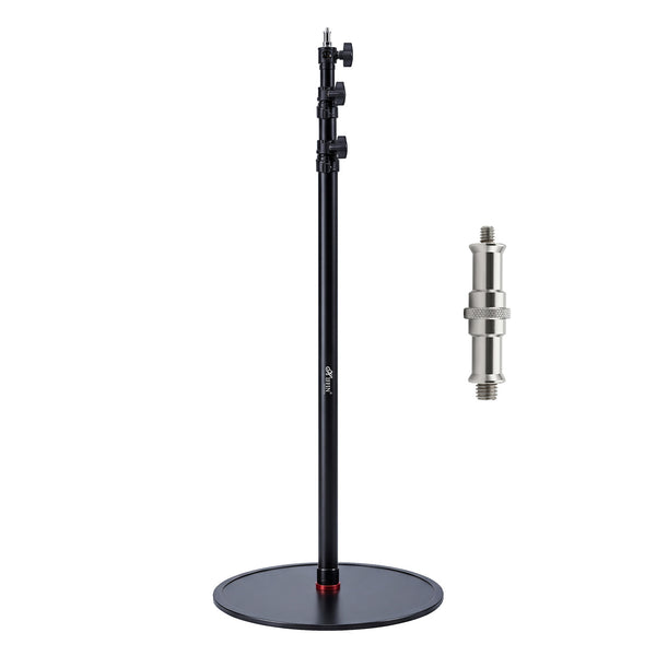 6.10ft Round Base Light Stand and Monopod, Adjustable Floor Stand, 82 Inch Height