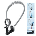 Magnetic Neck & Chest Mount | 360° POV Vlog Holder with Quick-Release Grip, IPhone & Android