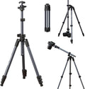 ULANZI TT59 Horizontal Overhead Tripod, 68.9" Foldable, Uka Quick Release Ball Head
