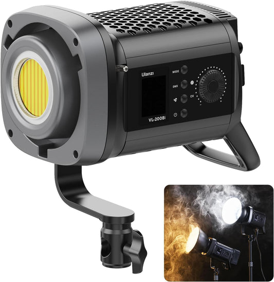 Ulanzi VL-200Bi, Bi-Color LED COB Light 2700K-6500K w/ App Control