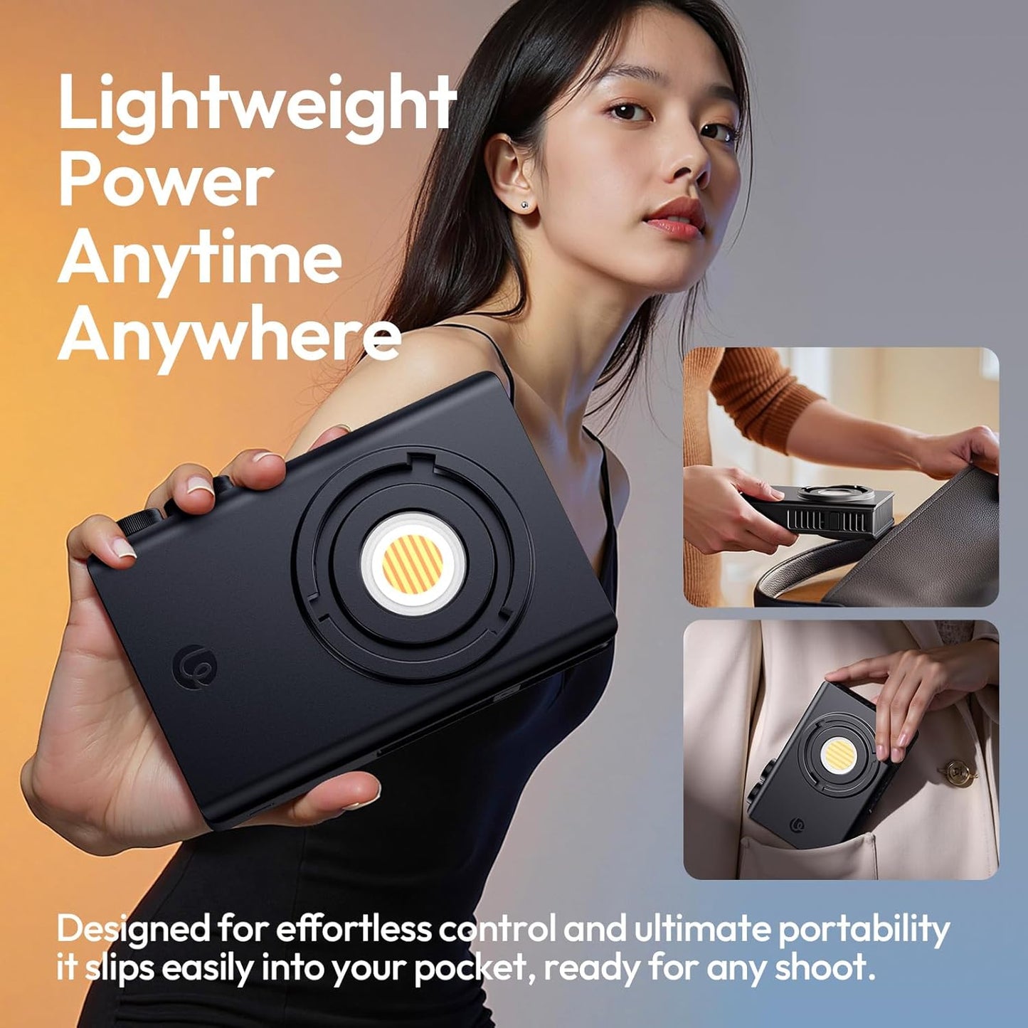 Ulanzi C01 100W COB Light, PD 3.0, 2700K-6500K, 14500Lx, CRI96+, Type-C, 343g