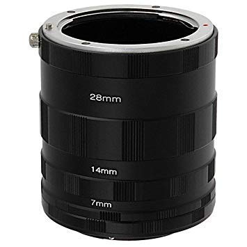 HIFFIN® Macro Three-Ring Extension Tube for Nikon D5000 D5100 D5200 D7000 D7100 D3000 D3100 D3200 D90 D600 D610 Camera AccessoryS