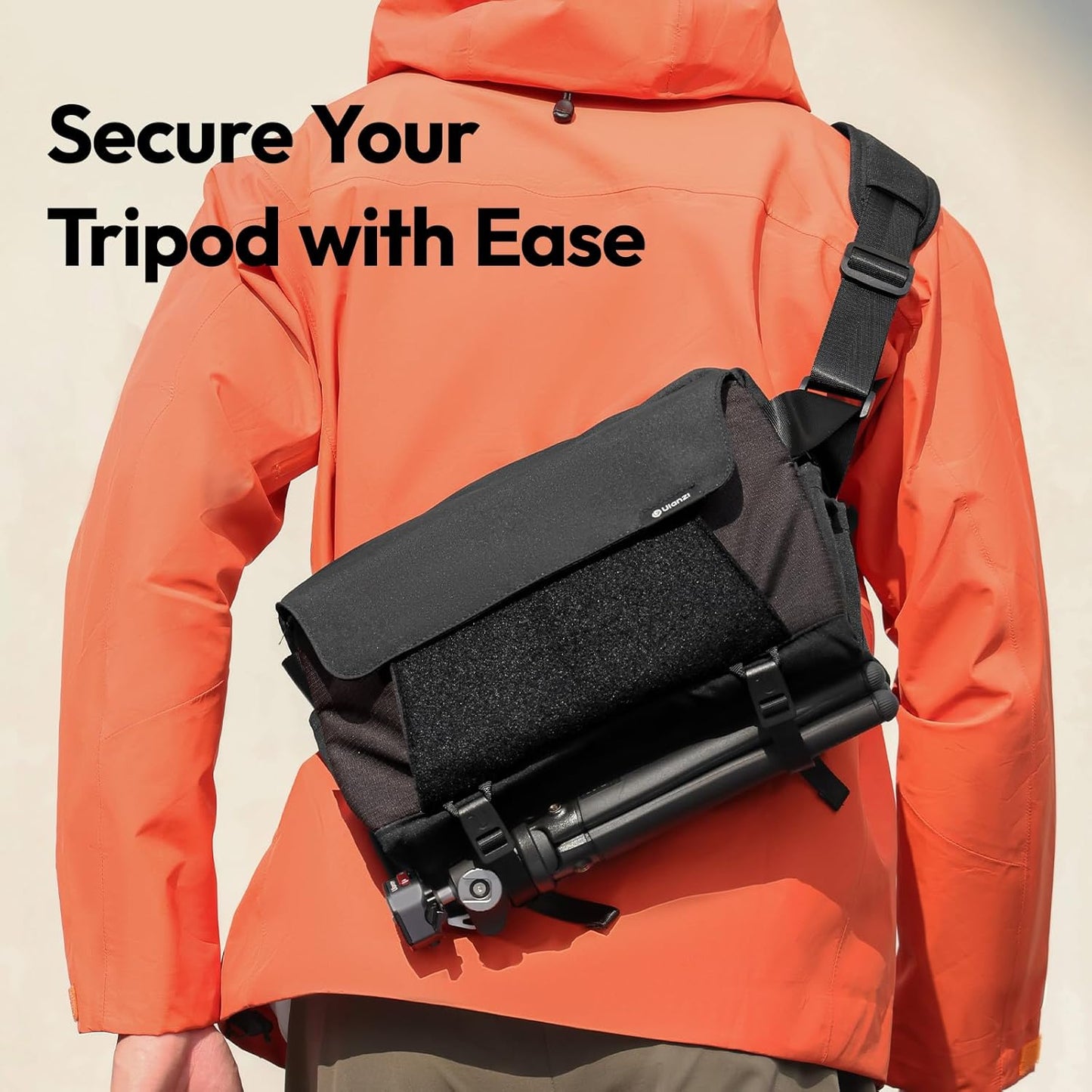 ULANZI BP11 8L Camera Sling Bag, Splash-Proof DSLR/Mirrorless Anti-Theft Crossbody