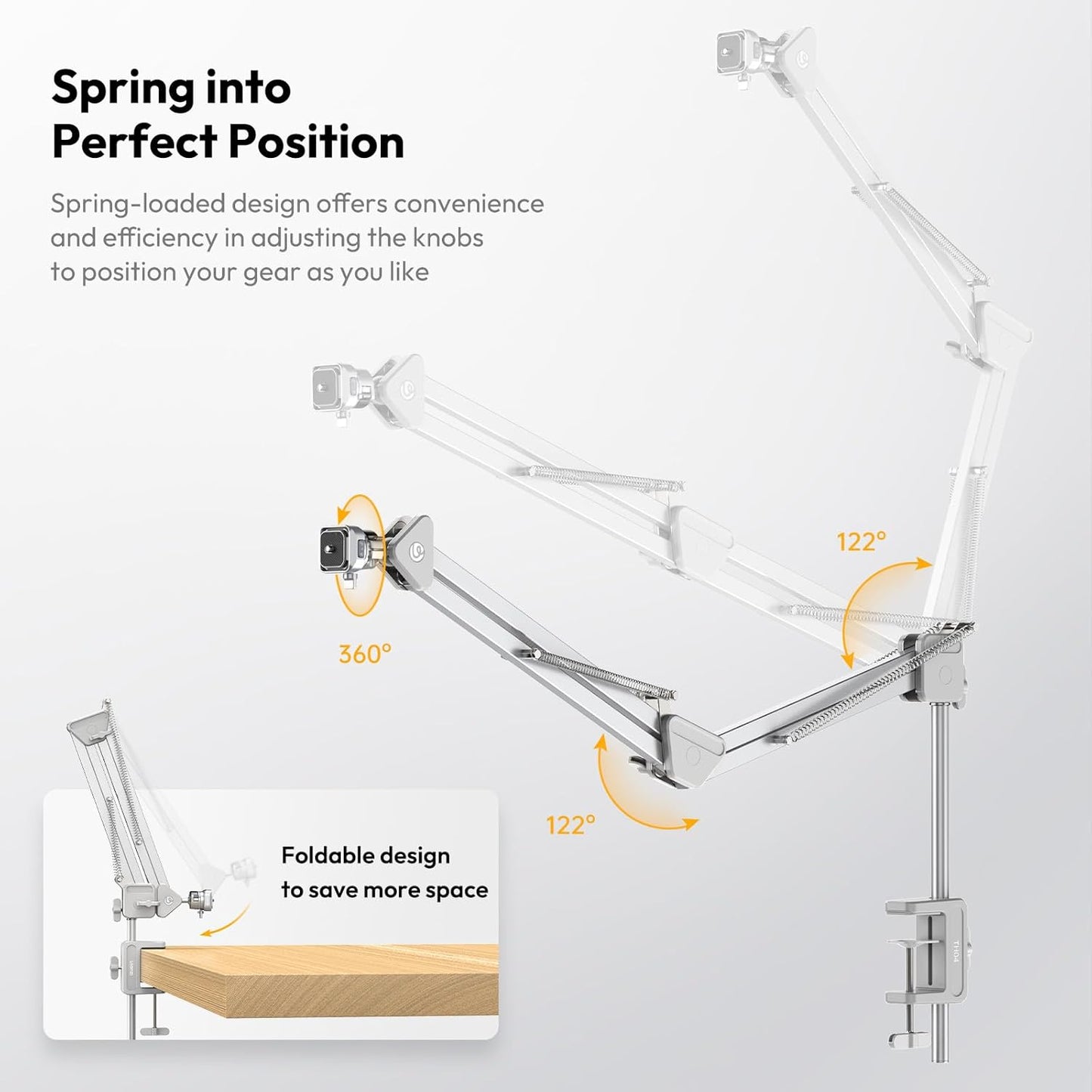 ULANZI TH04 Camera Overhead Tripod Mount
