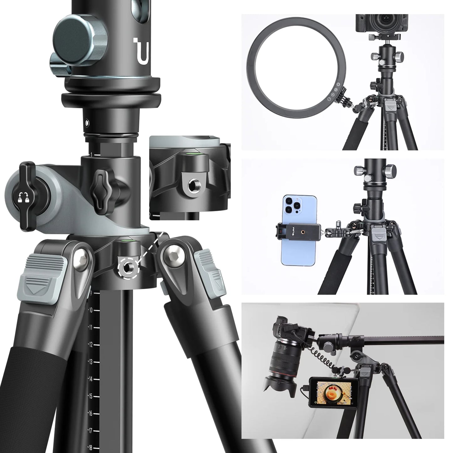 Ulanzi MT-59 Multifunction Camera Monopod Tripod
