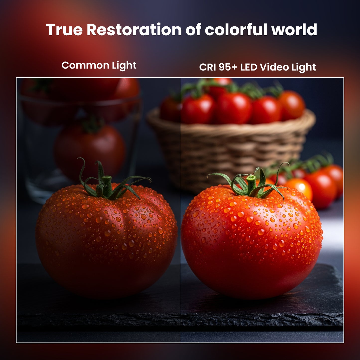 Pro RGB Video Light, 21 Modes, 4000mAh, 2500K-9000K, 12watt