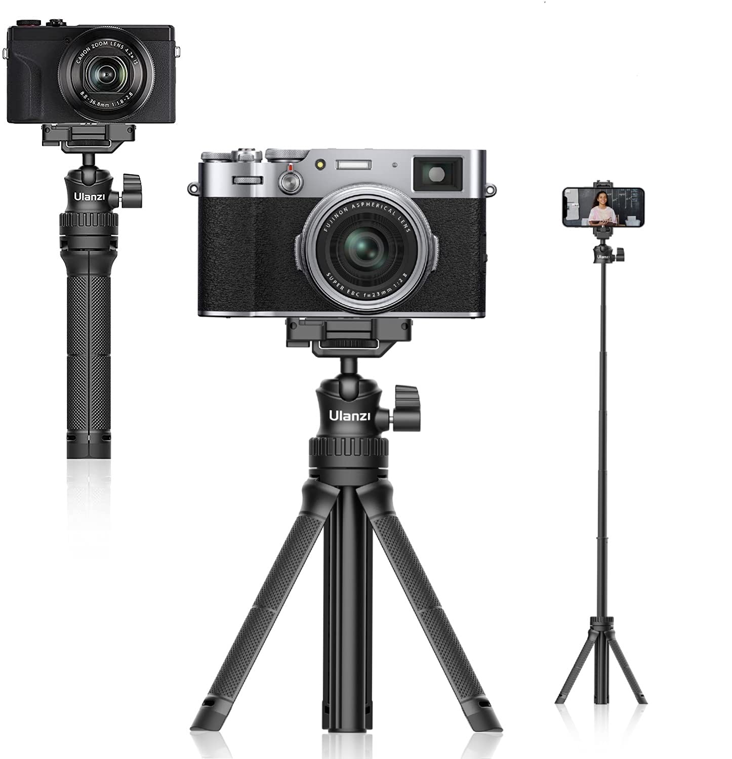 Hand Grip Fujifilm Xt20 Tripod L Bracket Walnut Wooden Wood Hand