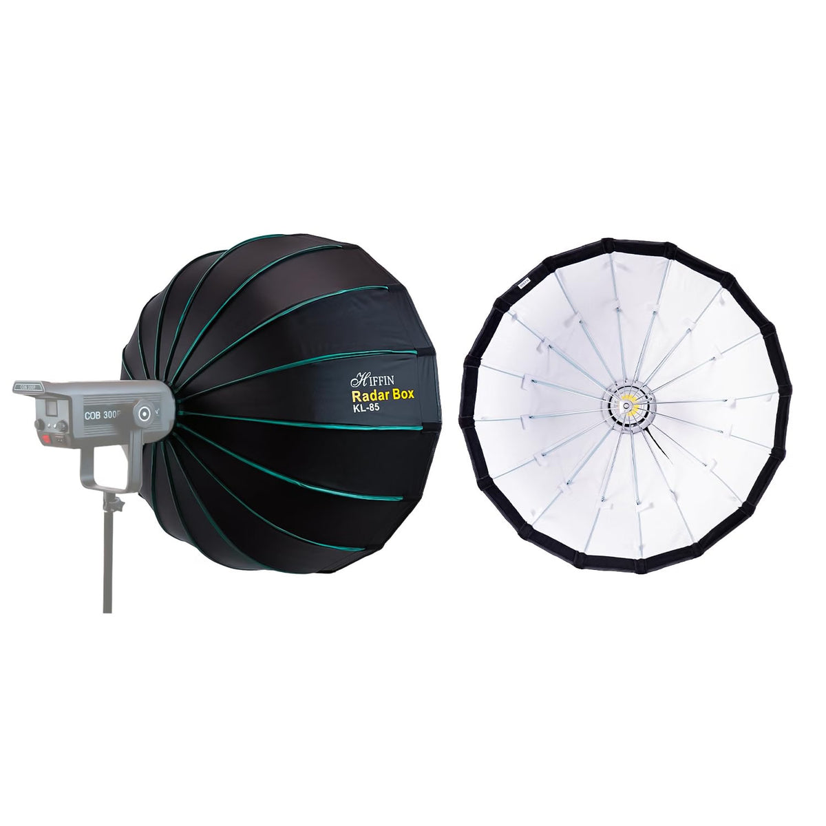 KL-65 / KL-85 Octagonal Softbox (65cm/85cm), Bowens Mount with Grid, 2x Diffusers, Beauty Dish