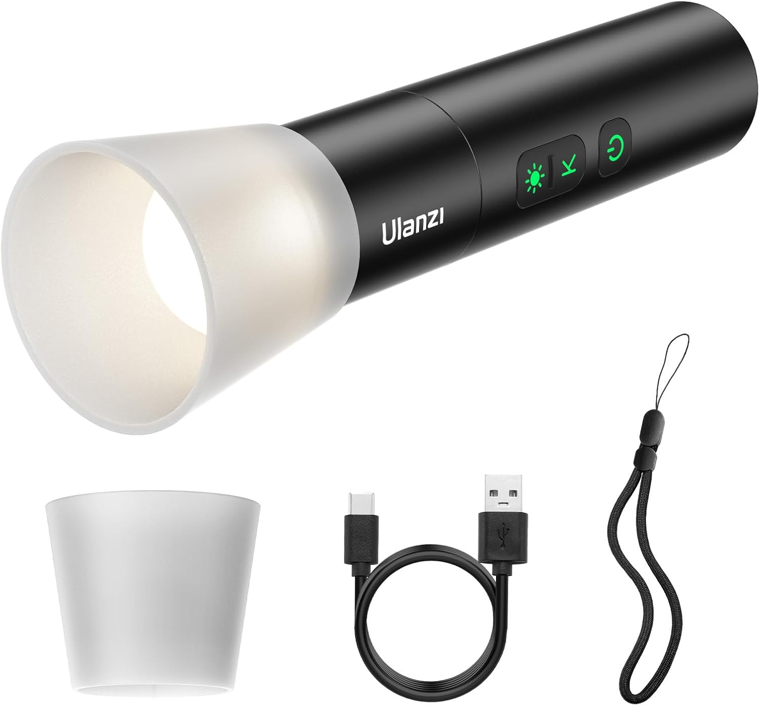 Ulanzi LM07 LED Flashlight 2000K-8000K, Bi-color, 2000mAh