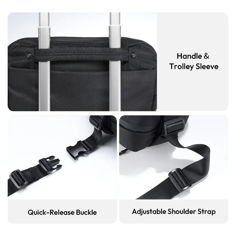 Ulanzi BP038 Travel Messenger Bag Camera Sling Bag V2 10L Multi-Pocket