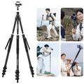 Ulanzi TT35 57.48" Carbon Fiber Tripod Kit w/ Hiking Poles & QR