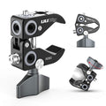 Hiffin UURig R060 Super Clamp for Monitor/LED Lights/Flash/Microphone, Versatile C Clamp Strong Camera Clamp Endless Using Scenes with Photographic Professional Accessories