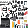 HIFFIN Branded 65 in 1 Compatible for GoPro, Sony Action Cam, Nikon, Garmin, Ricoh Action Cam, SJCAM, iPhone and Android | Epic Photo Shooting