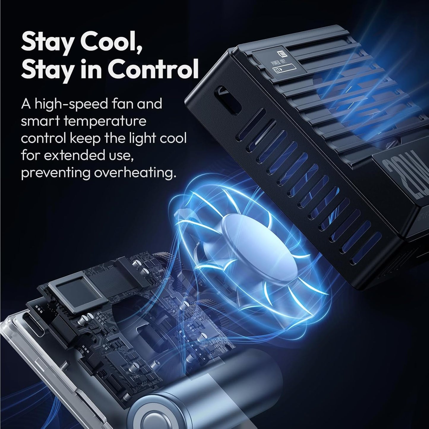 Ulanzi LE20 20W Pocket RGB Video Light 3200Lx CRI 95+L090