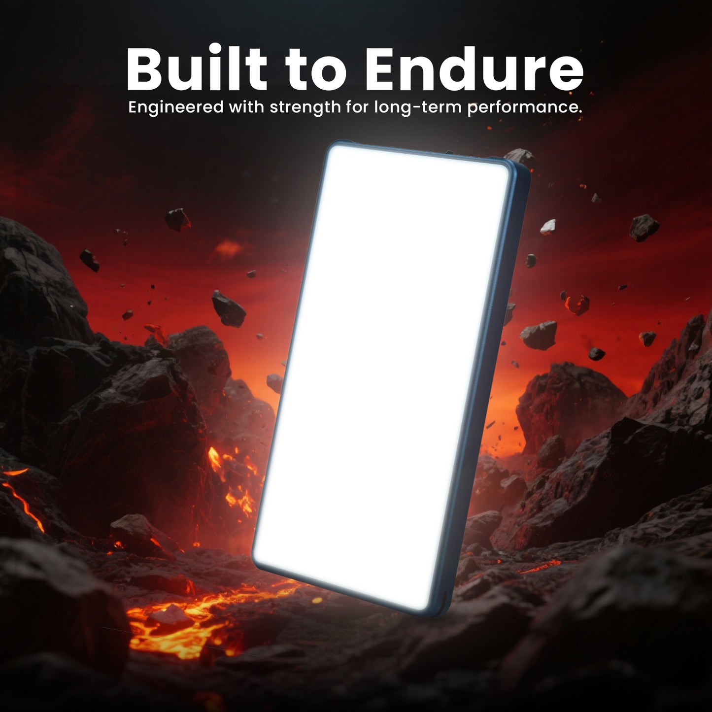 Pro RGB Video Light, 21 Modes, 4000mAh, 2500K-9000K, 12watt