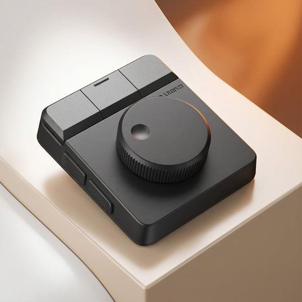 Ulanzi D100H Wireless Video Editing Keyboard with Dial for Mac/PC