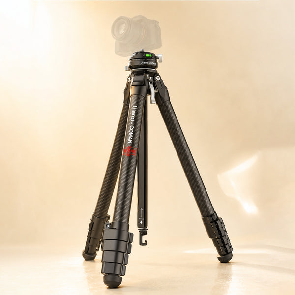 Zero F38 Carbon Fiber Camera Tripod, 62.6", 360° Ballhead, 39.6lbs Max Load