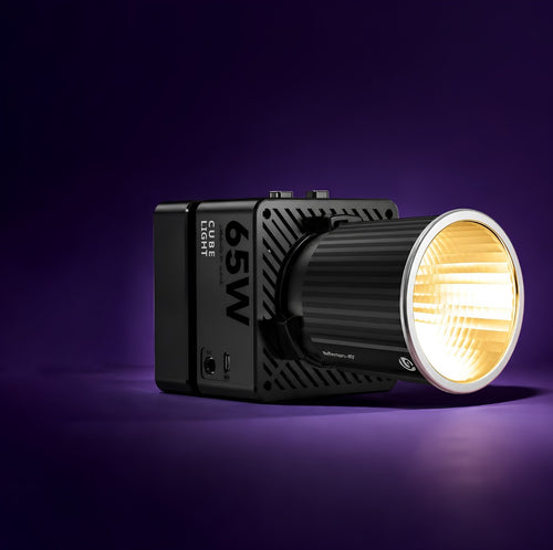 ULANZI EC65 65W Mini Bi-Color LED Video Light, 2700K-6500K, APP Ctrl