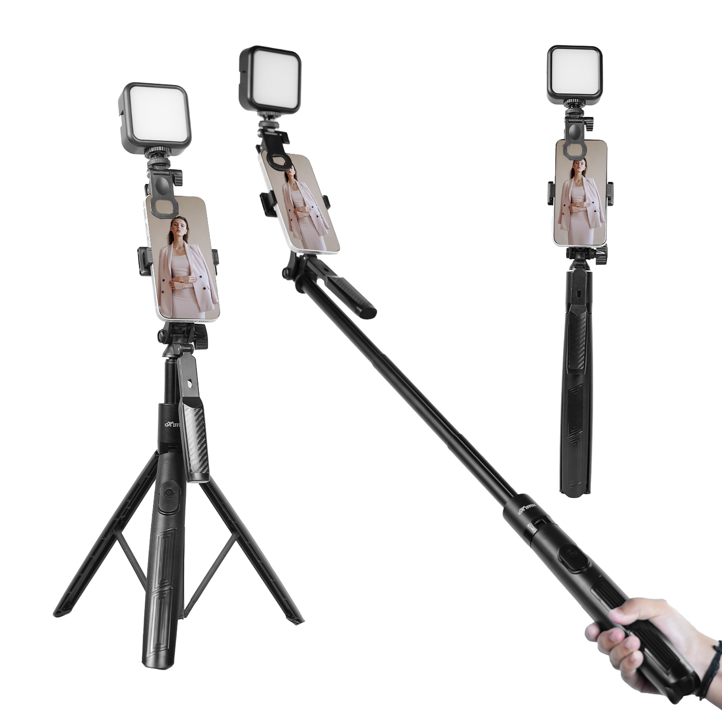 LT-003 Selfie Light 3000-9000K | 7W, 3 Modes, USB-C, Portable for Phones