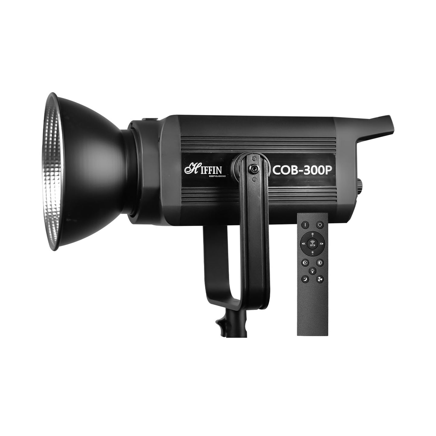 COB-300P 300W LED Video Light, 2800K-6800K Dimmable, Remote Control