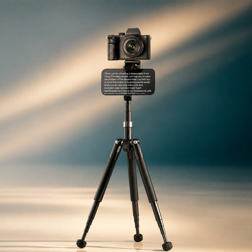 ULANZI MT-63 57" Foldable Tripod, 2-in-1 Clip, 5KG Load, Ball Head