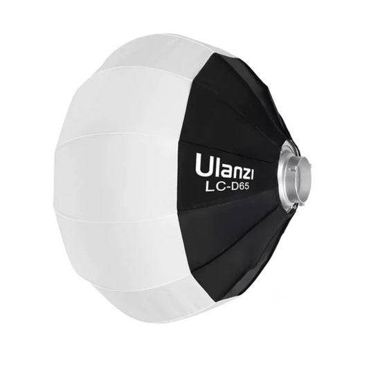 Ulanzi LC-D65 65cm Lantern Type Studio Light Softbox with 320 Degree Wide-Angle Light Diffusion and Bowens Mount Compatible for Studio Lighting Photography