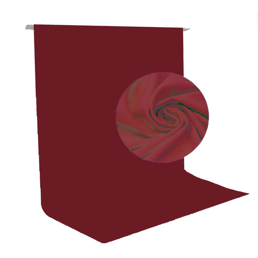 HIFFIN® 8x12ft Maroon Polyster Lekera Photo Backdrop for Photoshoot Background for Photography Screen Video Recording Picture Background Reflector