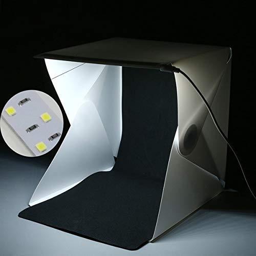 HIFFIN® 40cm Led Light Mini Photo Studio Tabletop Shooting Light Box S