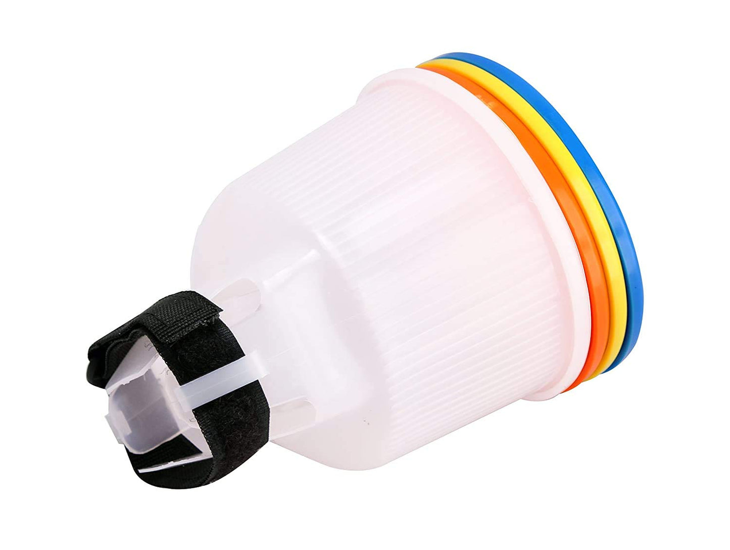 HIFFIN®Lambancy White Flash Diffuser Reflector for Camera Diffuser (Multicolor)
