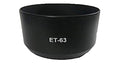 HIFFIN® Lens Hood for Canon ET-63 Lens Hood for EF-S 55-250mm f/4-5.6 is STM Lens