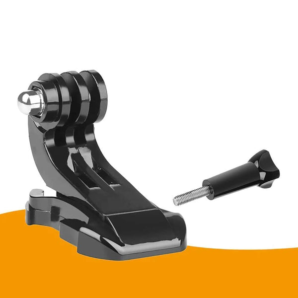 HIFFIN® J Hook Buckle Mount for Vertical Surface, Compatible for All GoPro Max/GoPro Hero 8 7 6 5 4 3+ 3 HD and Other Camera - Black