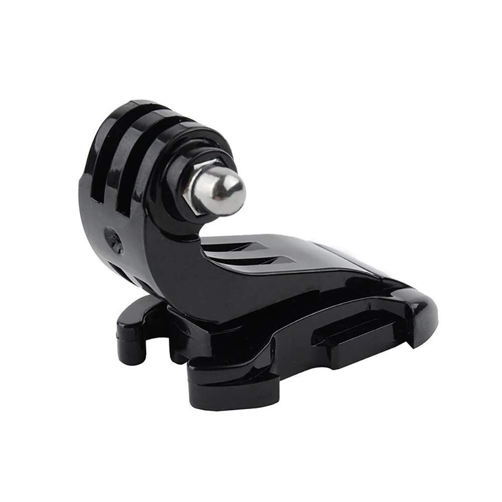 HIFFIN® J Hook Buckle Mount for Vertical Surface, Compatible for All GoPro Max/GoPro Hero 8 7 6 5 4 3+ 3 HD and Other Camera - Black