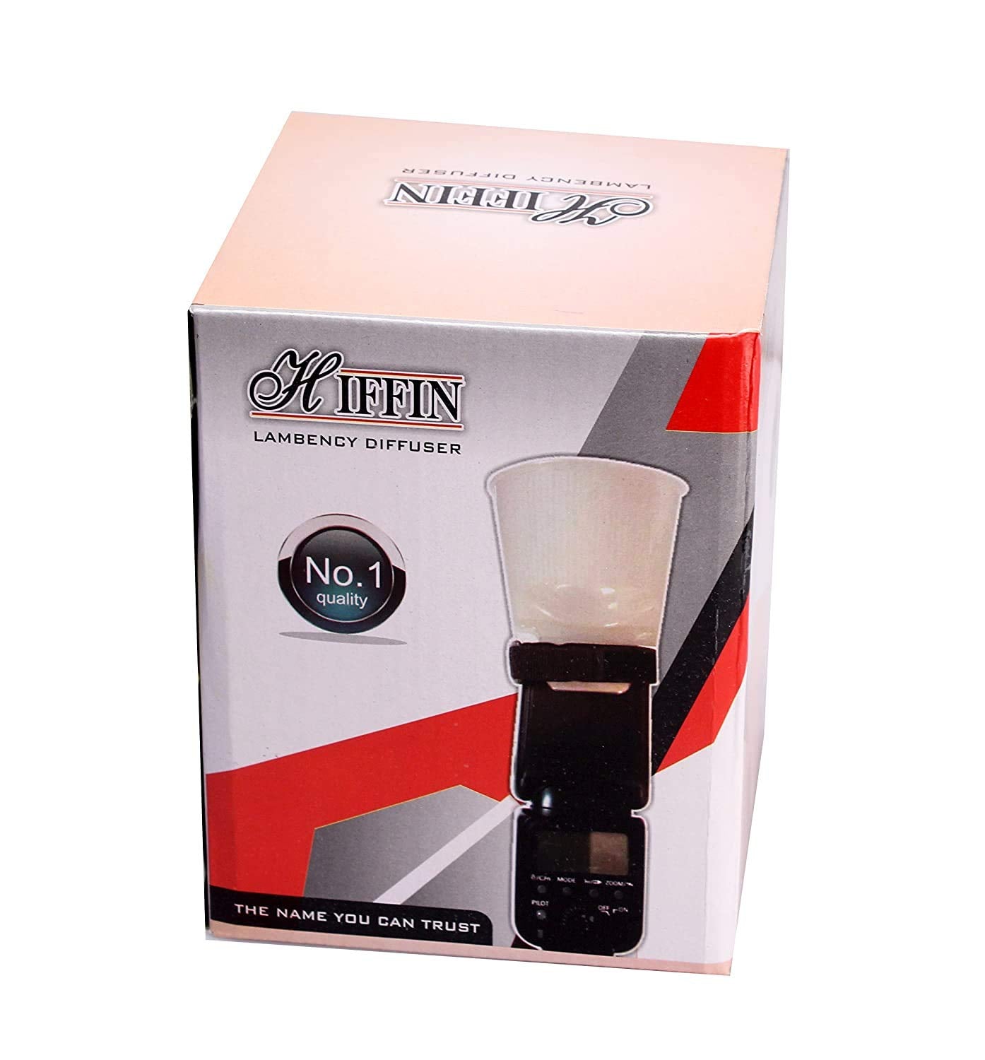 HIFFIN®Lambancy White Flash Diffuser Reflector for Camera Diffuser (Multicolor)