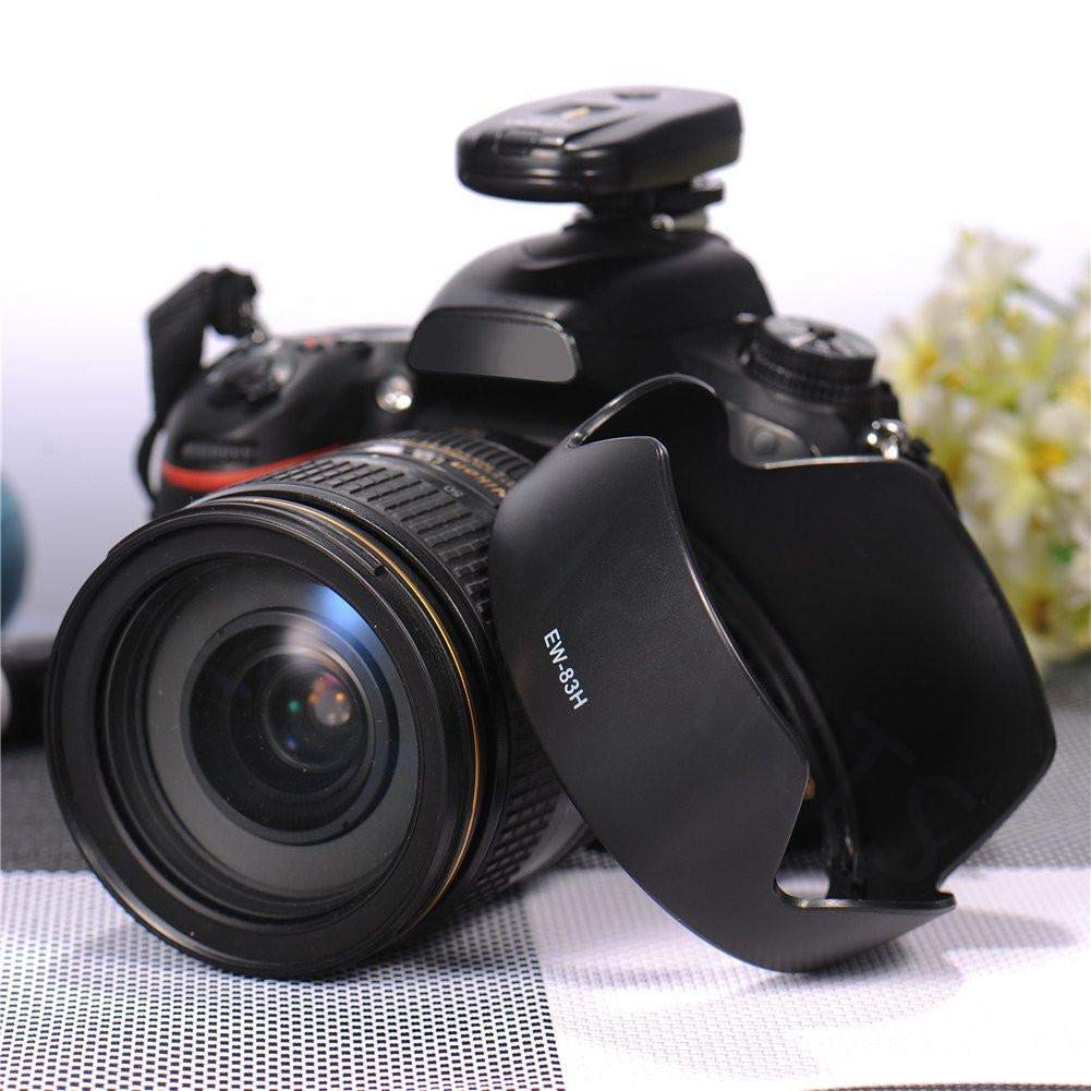 HIFFIN® Digital Lens Hood EW-83H for Canon EF 24-105mm f/4L is USM Zoom Lens EW83H Shade