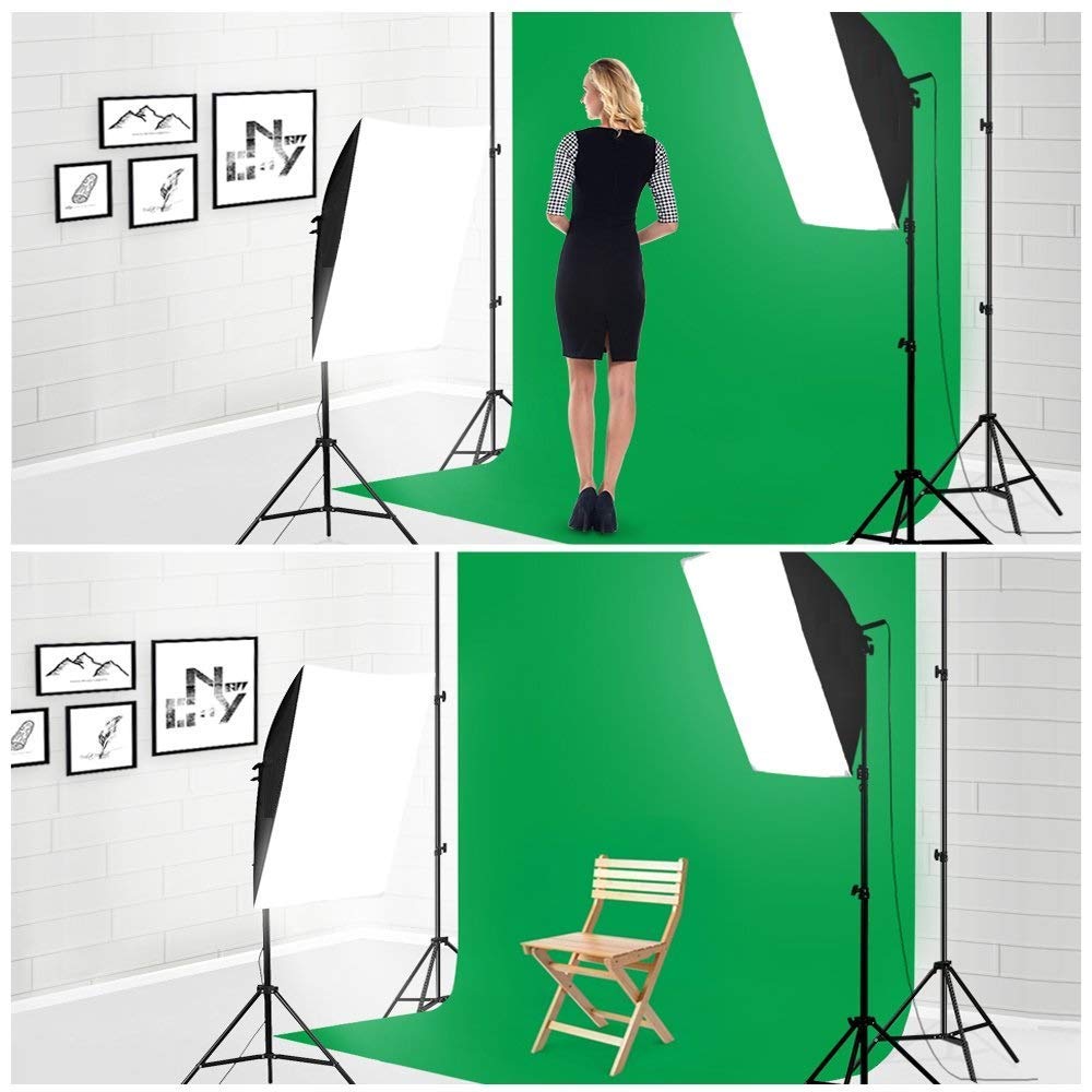 HIFFIN® SL50 W Professional Soft Led Photo & Video Light Softbox Lighting Kit for YouTube Videos Shooting, Studio Videography, Portrait Shooting, Product Photography, Studio Lights for Photography