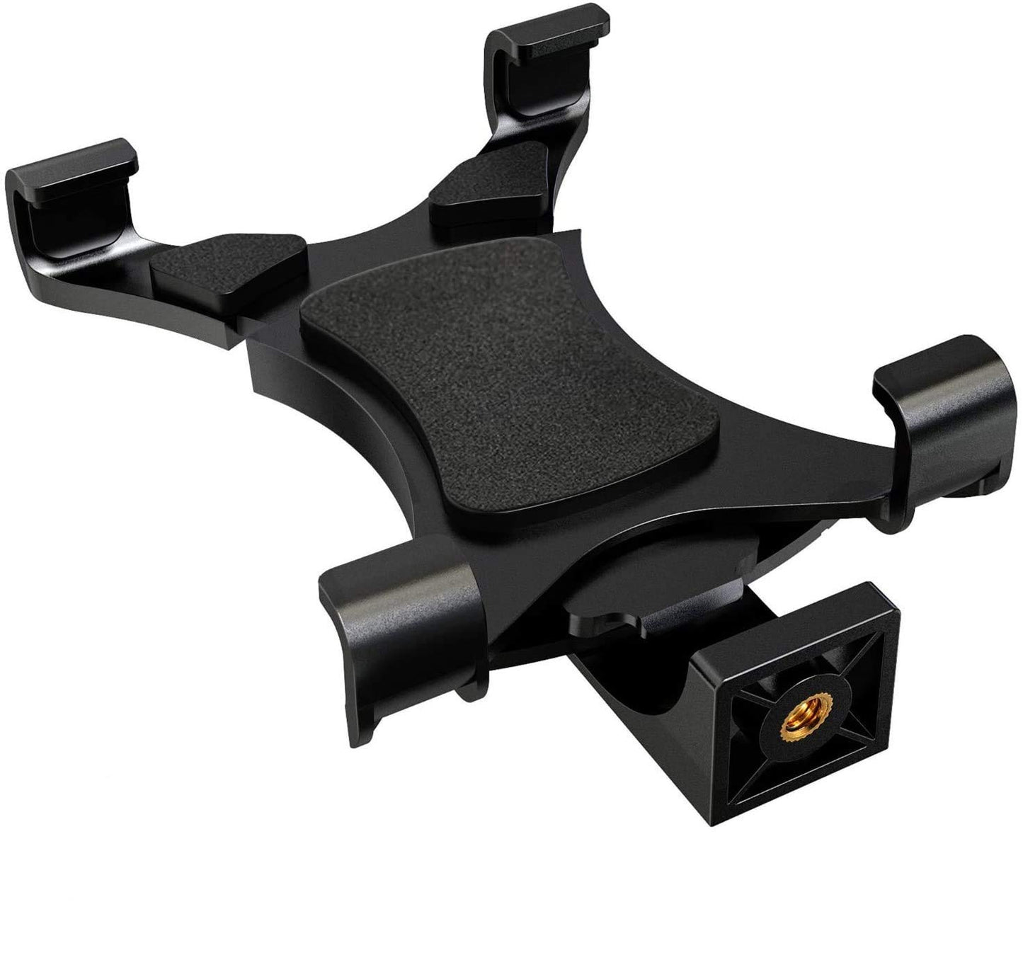 HIFFIN® iPad Tripod Mount Adapter Universal Tablet Holder Fits Ipad Air, Mini, Surface, Nexus and Most Tablets, Use on Tripod, Monopod, Selfie Stick, Tabletop Tripod Stand (IPAD Holder)