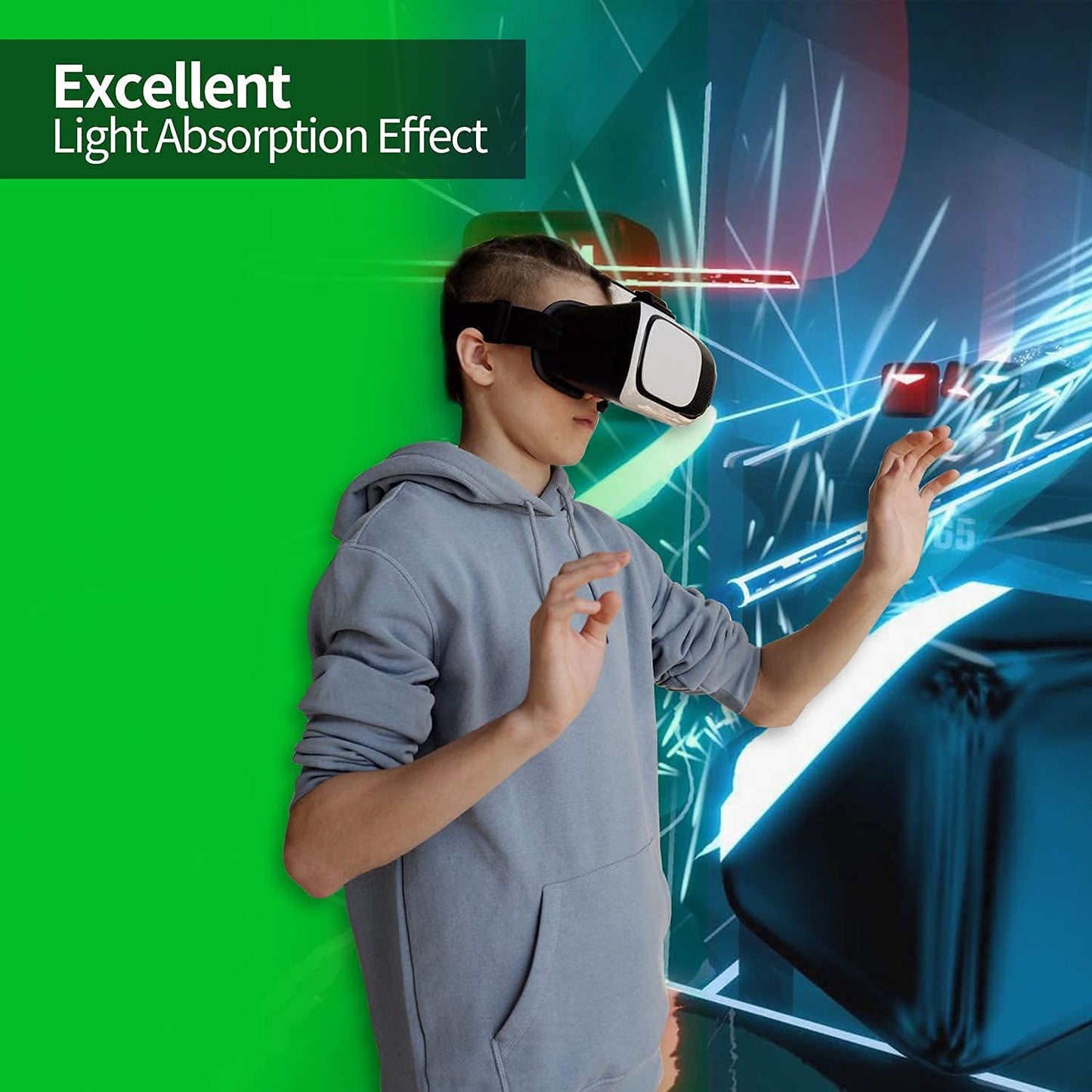 HIFFIN® 5 PRO Quadlux Mark II Soft Led Still & 8.5 x 10 ft Background Support System Kit Video Light Softbox with AC Power, YouTube Shooting,...