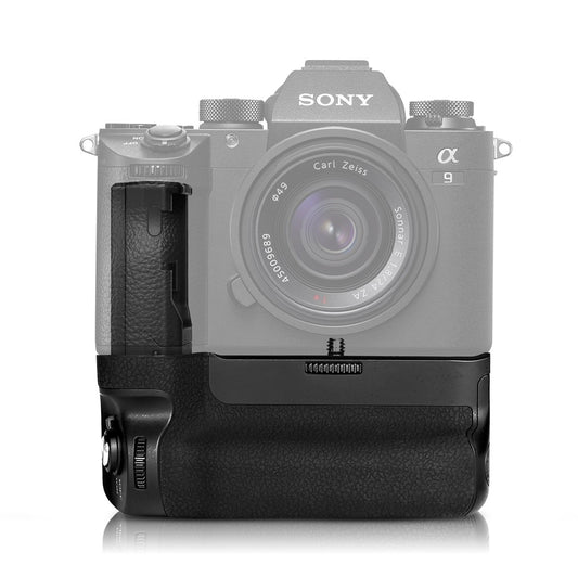 MEIKE Multi-Power Battery Pack,Battery Grip MK-A9 for Sony with Vertical Shooting Function,Two Lithium Battery Power