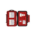 HIFFIN® 26 in 1 Slot Card CASE with Multi Storage Option Attractive Designer Card Holder Black (KH8S)