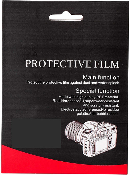 Hiffin LCD Screen Protector Clear Tempered Glass Film Camera LCD Screen Protector Guard 6 Layer (LCD PLAIN NIKON D7500)