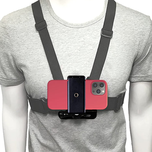 HIFFIN J Mount & A E P Universal Mobile Clip New & Go Pro Screw and Small Size Camera and Selfie Stick Holder New Tripod Attachment (Black)