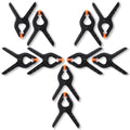 HIFFIN® 10 PCS Photography Backdrop Support Spring Clamp 4.3"/11cm for Background Muslin, Canvas, Paper, Chromakey Screen,