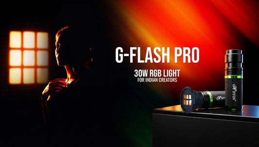 Why G-Flash Pro? The Best Mid-Range 30W RGB Light for Every Creators