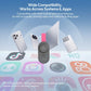 ULANZI RC05 Wireless Remote Shutter, Bluetooth Camera Remote for iOS Android