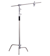 HIFFIN C Stand | 9.5 ft Steel Light C-Stand | 40-inch Detachable Base | C Stand with Grip Kit and Extension Arm |