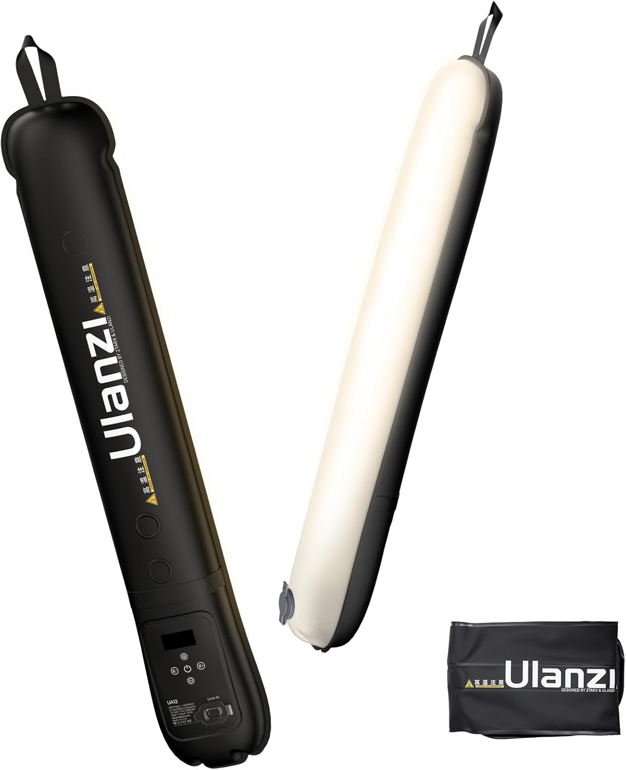 Ulanzi UA12 Bi-Color Inflatable LED Tube Light 2700-6500K 12W 2500mAh